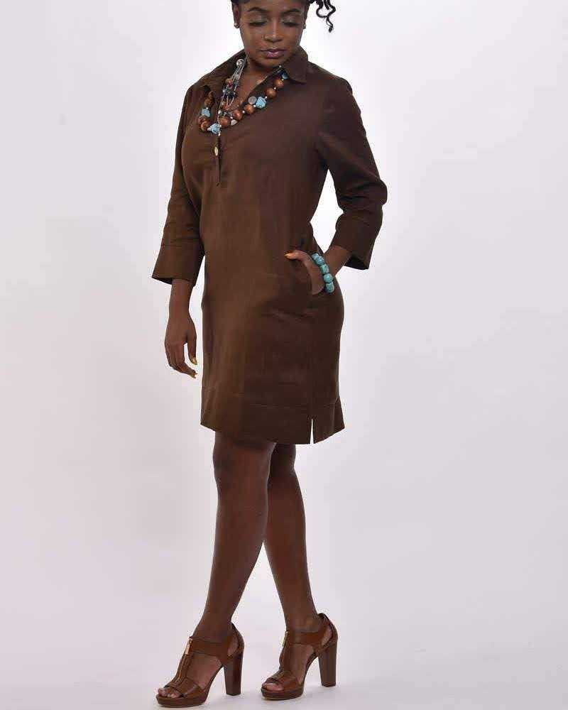 Woman wearing breathable linen clothing demonstrating benefits of wearing linen fabric