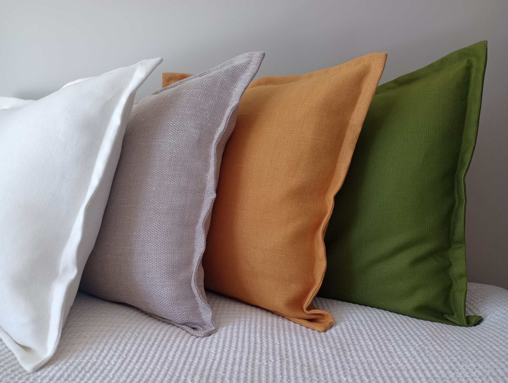 Bordered Edge Pillow Covers