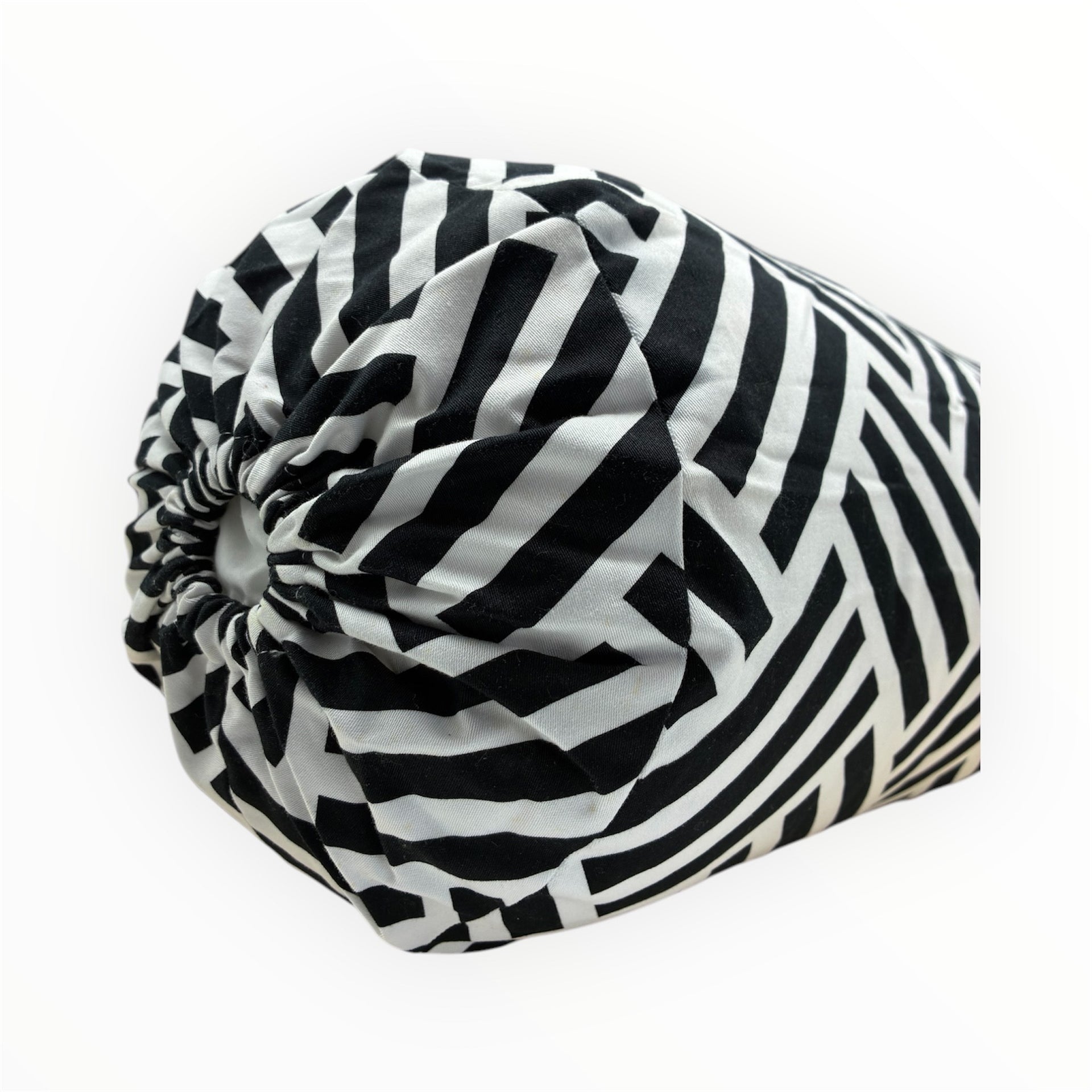 Black & White basket weave