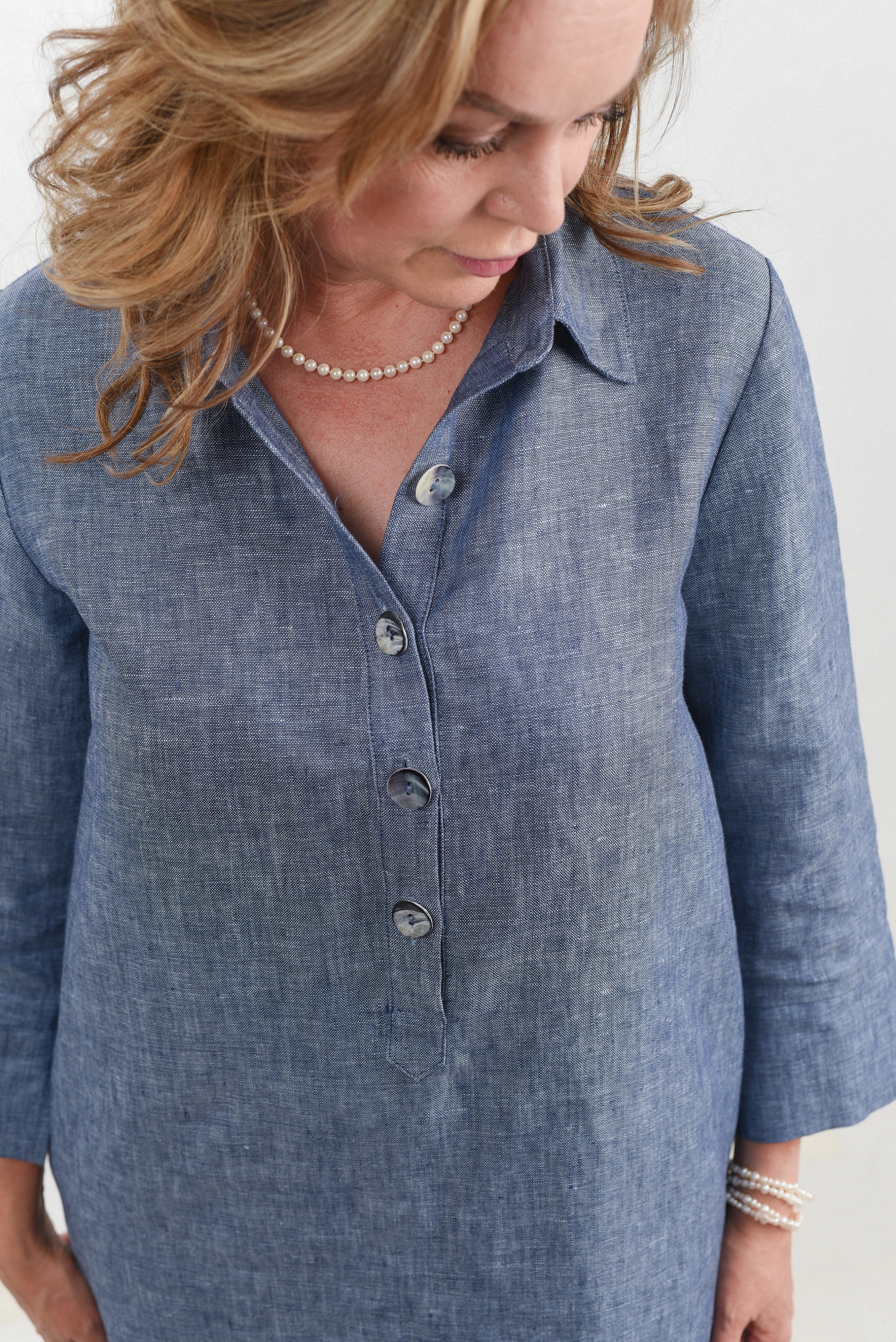 Linen Shirt Dress